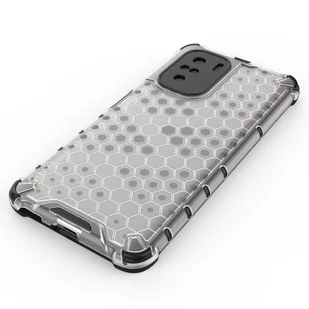 Honeycomb etui pancerny pokrowiec z żelową ramką Xiaomi Redmi K40 Pro+ / K40 Pro / K40 / Poco F3 czarny - Etui i futerały do telefonów - miniaturka - grafika 10