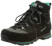 Buty trekkingowe damskie - AKU Damskie buty trekkingowe Lite Iii Wide GTX W, Czarna mięta - 36.5 EU - miniaturka - grafika 1