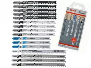 BOSCH brzeszczot T zestaw Multimaterial 14+1 elementów 2607011438 2607011438 - Akcesoria do urządzeń ogrodniczych - miniaturka - grafika 1