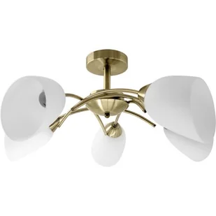 ActiveJet Plafon AJE-NIKITA 5P E27 5x40W Patyna - Lampy sufitowe - miniaturka - grafika 1
