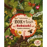 Książki edukacyjne - Rok w lesie. Robaczki. Książka z okienkami - miniaturka - grafika 1