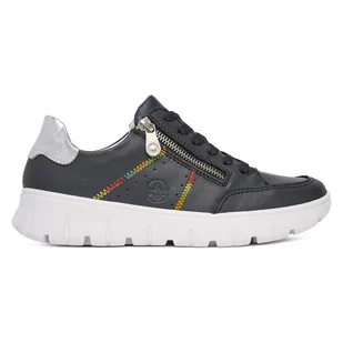 Sneakers Rieker N1313-14 - Sneakersy damskie - miniaturka - grafika 1
