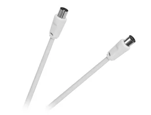 Kabel TV - VIDEO biały 3,0m - Kable - miniaturka - grafika 1