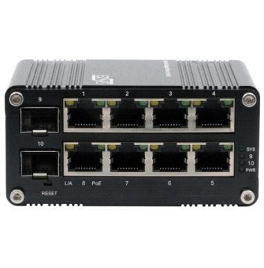 EX-62035MPoE-SFP-8+2-portowy przemysłowy gigabitowy miniprzełącznik SFP PoE+ zarządzany przez Internet 15.06.3490