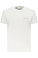 Koszulki męskie - TRUSSARDI KOSZULKA Z KRÓTKIM RĘKAWEM MĘSKA BIAŁA - miniaturka - grafika 1