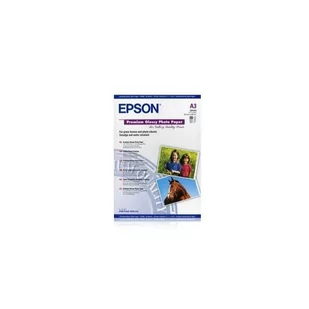 Papier Epson Premium Glossy Photo 20 arkuszy 255 g/m A3 (Jest na magazynie) - Papier do drukarek - miniaturka - grafika 1