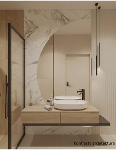 Lustro łazienkowe półokrągłe ze ściętym dołem - HELENA ŚCIĘTY DÓŁ, Połówka koła: 140x70 - Lustra Lustro łazienkowe półokrągłe ze ściętym dołem - HELENA ŚCIĘTY DÓŁ, Połówka koła: 140x70 - Lustra - miniaturka - grafika 1