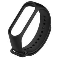 Akcesoria do smartwatchy - XIAOMI Opaska do Xiaomi Mi Band 3 / Mi Band 4 Strap Czarna - miniaturka - grafika 1