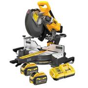 Piły elektryczne - DeWalt DCS781X2-QW akumulatorowa pilarka tarczowa / ukośnica z funkcją posuwu 305 mm 54V 2x9,0Ah Li-Ion FlexVolt  - miniaturka - grafika 1