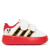 Buty dla chłopców - Sneakersy adidas Grand Court Mickey Cf I JQ8070 Biały - miniaturka - grafika 1