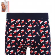 Majtki męskie - BOKSERKI ŚWIĄTECZNE MĘSKIE MAJTKI PREZENT NA ŚWIĘTA Z MIKOŁAJEM MORAJ XXL - miniaturka - grafika 1