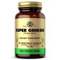 Układ nerwowy - Solgar Super Ginkgo Suplement diety 120 kaps. - miniaturka - grafika 1