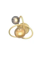 Lampy ścienne - Metz kinkiet 2xG9 złoty 4015-204 - miniaturka - grafika 1