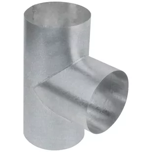 Trójnik T fi 150 Dgp rozprowadzenie kominek wkład - Akcesoria grzewcze - miniaturka - grafika 1