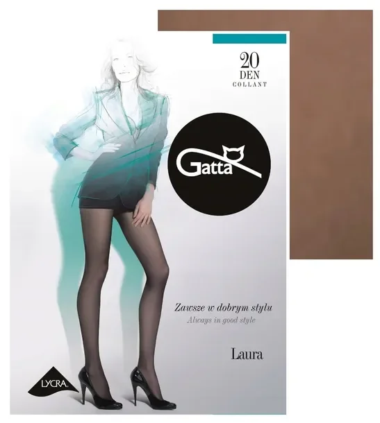 Gatta Rajstopy Damskie Laura 20 Den 4-l Sierra