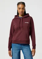 Bluzy damskie - BLUZA DAMSKA Z KAPTUREM WRANGLER 112356460 HOODIE DAHLIA, M - miniaturka - grafika 1