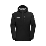 Kurtki męskie - Mammut Męska kurtka outdoorowa So Hooded Jacket Men Softshell Jackets - miniaturka - grafika 1