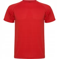 Koszulki męskie - Koszulka Sportowa Męska T-shirt CONTROL DRY ROLY 0425 CZERWONA XL - miniaturka - grafika 1