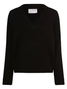 Selected Femme Sweter damski Kobiety czarny jednolity, XS - Swetry damskie - miniaturka - grafika 1
