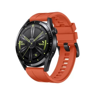 Strap One silikonowa opaska pasek bransoleta bransoletka do zegarka Huawei Watch GT 3 42 mm pomarańczowy - Akcesoria do smartwatchy - miniaturka - grafika 1