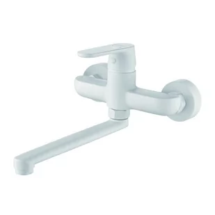 Kuchinox Bateria zlewozmywakowa biała DIMA BQD 680D - Baterie kuchenne - miniaturka - grafika 2