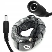 Akcesoria do monitoringu - KABEL PRZEDŁUŻACZ zasilania zasilacza DC kabel Wtyk Gniazdo 10m 2,1/5,5mm - miniaturka - grafika 1