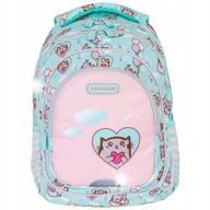 Plecaki szkolne i tornistry - PLECAK TORNISTER SZKOLNY KLASA 1-3 Z KOTKIEM KOTEK DLA DZIEWCZYNKI - miniaturka - grafika 1