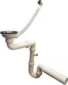 Syfony - PREHNIT Syfon przyścienny do zlewu granitowego - miniaturka - grafika 1