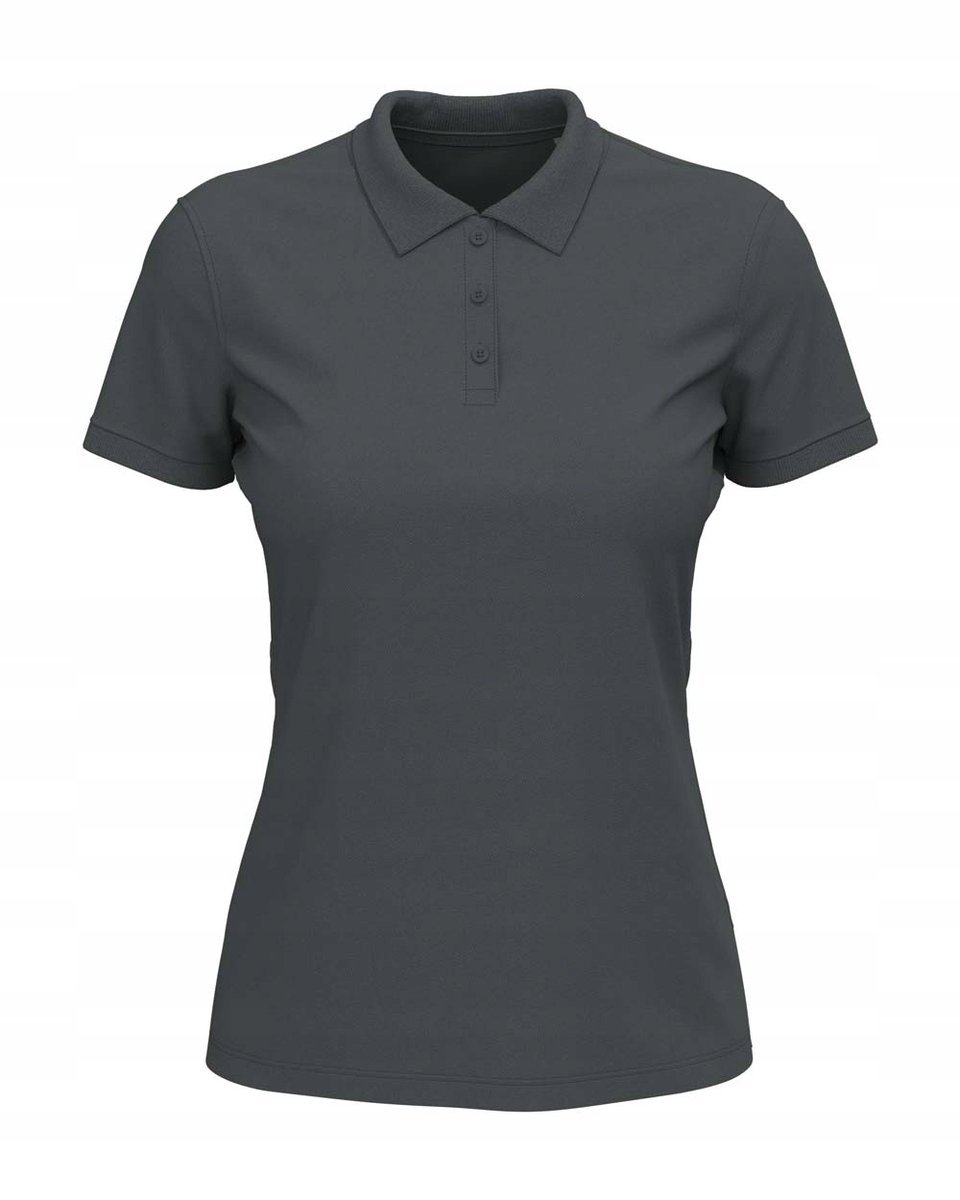 Koszulka damska polo T-shirt bawełniany Polówka Stedman ST9160 Slate Grey S