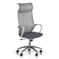 Fotele i krzesła biurowe - B2B Partner Krzesło biurowe WILLIE, szare 910011 - miniaturka - grafika 1