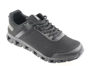 Obuwie męskie sportowe News 24MN30-6728-M czarny - Buty sportowe męskie - miniaturka - grafika 1