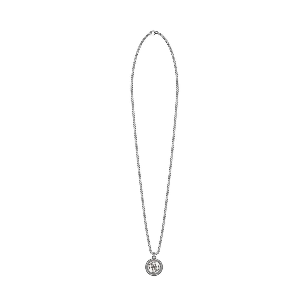 Wisiorek Męski Guess JUMN05054JWAST-U Srebrzysty