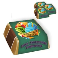 Bombonierki i czekoladki - Czekoladki praliny personalizowane szkoła przedszkole 1 kg - miniaturka - grafika 1