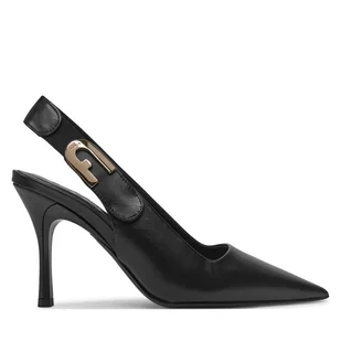 Szpilki Furla Sign Slingback T.90 YG05SGN-BX2681-O6000-90294100 Czarny - Czółenka - miniaturka - grafika 1