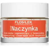 Maseczki do twarzy - FLOSLEK Stop Naczynka Krem-maska regenerujący z hesperydyną na noc 50ml - miniaturka - grafika 1
