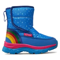Buty dla dziewczynek - Śniegowce Agatha Ruiz de la Prada 241991-A S Niebieski - miniaturka - grafika 1