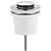 Korki do umywalek - Omnires korek do umywalki klik-klak chrom A47CR - miniaturka - grafika 1