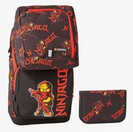 Plecaki - Lego Plecak Optimo Plus Ninjago Kai Red Zestaw - miniaturka - grafika 1