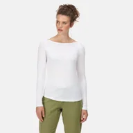 Bluzki damskie - Regatta Damska bluzka Lakeisha Biały, Cotton, Rozmiar: 46 - miniaturka - grafika 1