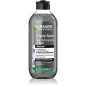 Płyny micelarne - Garnier Skin Naturals Czysta Skóra Płyn micelarny w żelu z węglem - skóra z zaskórnikami 400ml - miniaturka - grafika 1