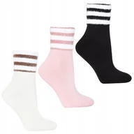 Skarpetki damskie - 3x Ciepłe Długie DAMSKIE SKARPETY Skarpetki Futerko MORAJ r. 38-41 - miniaturka - grafika 1