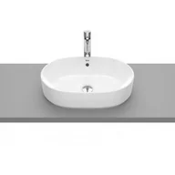 Umywalki - Roca A3270Y1S00 GAP Umywalka nablatowa owalna 55x39 cm bez otworu na bateri$125 z przelewem Supraglaze$126 - miniaturka - grafika 1
