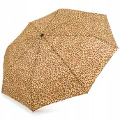 Parasole - Parasol składany automatyczny XL parasolka damska pokrowiec Panterka - miniaturka - grafika 1