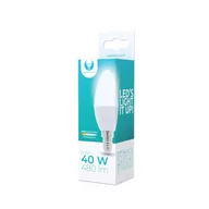 Żarówki LED - Żarówka LED E14 C37 6W 230V 3000K 480lm Forever Light - miniaturka - grafika 1