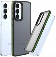 Etui i futerały do telefonów - Etui Do Samsung Galaxy S24 FE Matowe, Zielona Ramka, Bumper, Plecki, Case - miniaturka - grafika 1