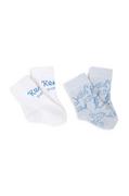 Skarpetki dla dzieci - Kenzo Kids skarpetki niemowlęce 2-pack kolor niebieski - Kenzo kids - miniaturka - grafika 1
