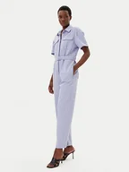 Kombinezony - Liu Jo Kombinezon WA5442 T4282 Fioletowy Regular Fit - miniaturka - grafika 1