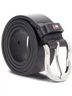 Paski - Tommy Hilfiger Pasek Damski New Danny Belt WW0WW11590 70 Granatowy - grafika 1