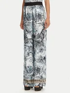 Spodnie damskie - Just Cavalli Spodnie materiałowe 78PAA120 Niebieski Loose Fit - miniaturka - grafika 1