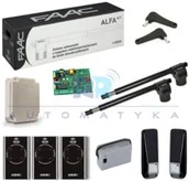 Zestawy do bram - FAAC Zestaw ALFA 414 do bram o długości skrzydła do 3 m + 3 Piloty - miniaturka - grafika 1